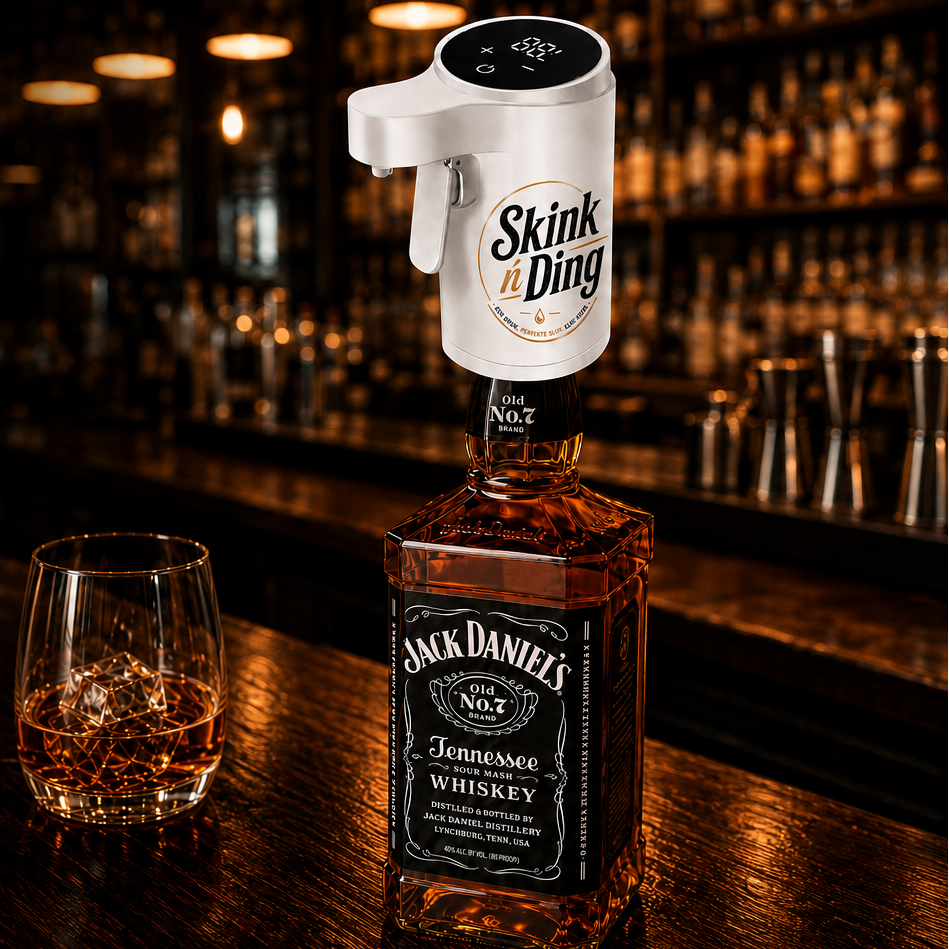 Skink 'n Ding Outomatiese Drank Dispenser - Wit
